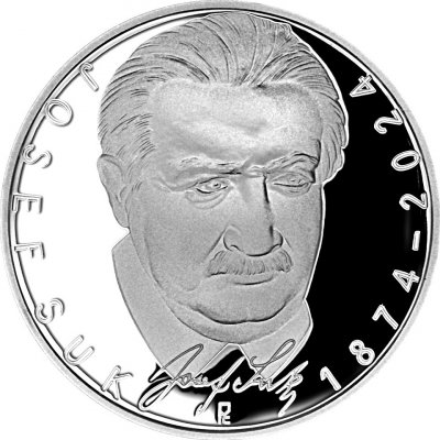 Česká mincovna Stříbrná mince 200 Kč 2024 Josef Suk proof 13 g – Hledejceny.cz
