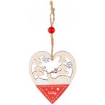 Albi KLIDNÉ VÁNOČNÍ SVÁTKY dřevěná závěsná dekorace OZD – Zbozi.Blesk.cz