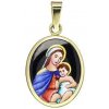 Přívěsky Aljančič Panna Maria Matka Boží medailon 191H