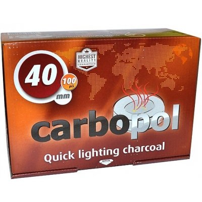 Carbopol Samozapalovací uhlíky 40 mm Pack – Zboží Mobilmania