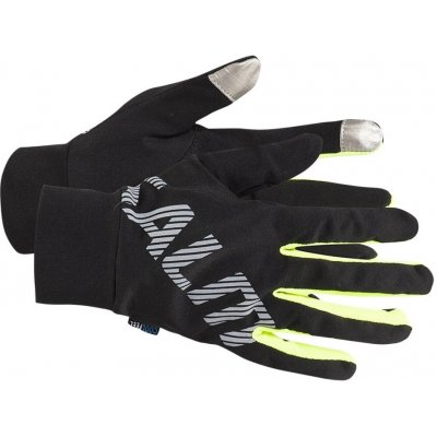 Salming Running gloves black yellow