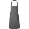 Zástěra Link Kitchen Wear Hobby zástěra X967 Dark Grey Pantone 431 73x80cm