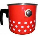 Metalac červený puntík 16cm 2lt – Zboží Dáma