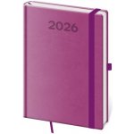 Print Pop DPP422-12-26 A5 denní 2026 fialová – Zboží Dáma