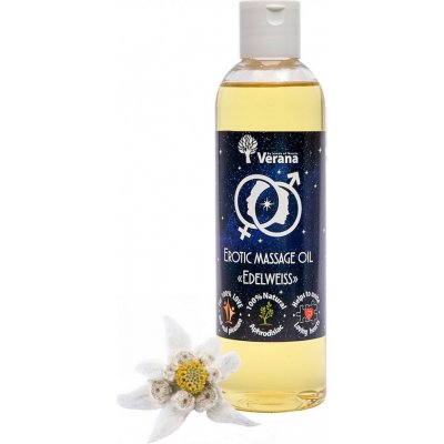 Verena Erotický masážní olej Plesnivec alpinský 250 ml