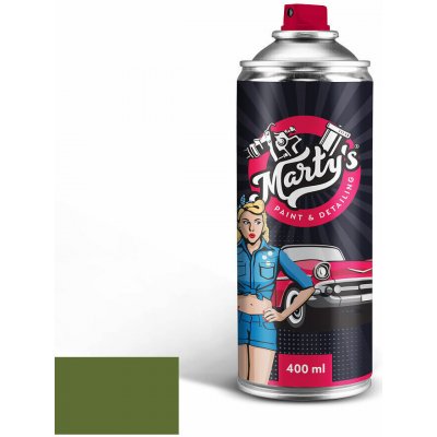 Marty's Barva na auto ve spreji Ford VTS FERN GREEN RAL6025-GL kvalita autolaku Standardní sprej 400ml | Zboží Auto