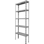 ZLKL Regál 2500 x 600 x 300 mm bílý P00139-1 – Hledejceny.cz