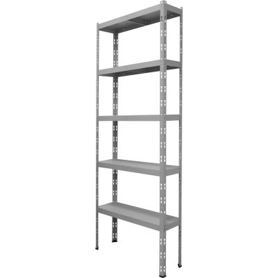 ZLKL Regál 2500 x 600 x 300 mm bílý P00139-1 – Hledejceny.cz