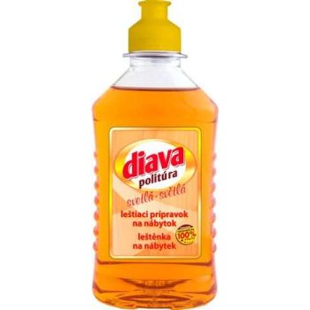 Diava politura leštenka na nábytek světlá 200 ml