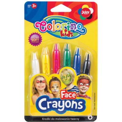 Obličejové barvy Colorino 6 barev – Zboží Dáma