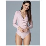 Figl body s hlubším výstřihem M648 pink – Zboží Dáma