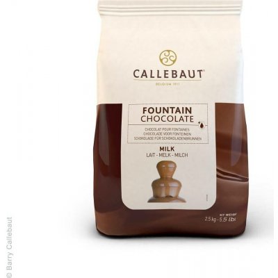 Callebaut Mléčná do fontány 2,5 kg – Zboží Dáma