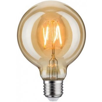 Paulmann LED žárovka Globe 95 2,5W E27 zlatá 230V Teplá bílá