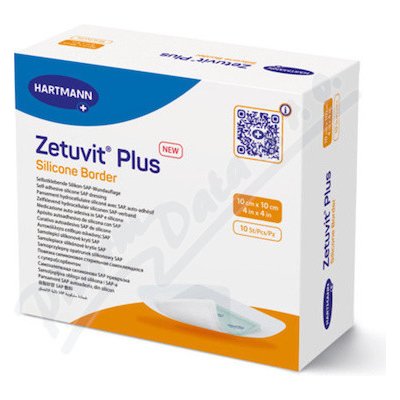 Zetuvit Plus Silicone B.10 x 10cm silikon.krytí 10 ks – Sleviste.cz