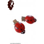 Kovová sponka do vlasů beruška 2 ks – Zboží Dáma