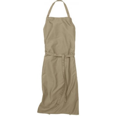 Cg Workwear Verona Dlouhá pracovní zástěra s laclem 01145-01 Khaki – Hledejceny.cz