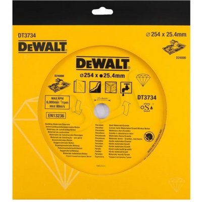 DeWALT DT3734 Dia kotouč pro stolní řezačku D24000 na kámen a porcelán