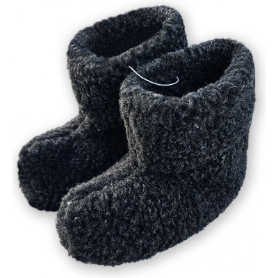 Ovčí Věci TV protiskluzové bačkory grafit – Sleviste.cz