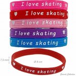 Girardi Gumička I LOVE SKATING F050634, tmavá růžová – Sleviste.cz