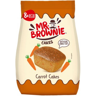 Mr. Brownie Mrkvové Brownies 200g – Zboží Mobilmania