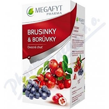 Megafyt Ovocný Brusinky borůvky 20 x 2 g