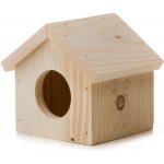 JK ANIMALS dřevěný domek z masivu pro křečky 12,5 x 10,5 x 11,5 cm – Hledejceny.cz