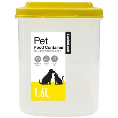 Lock&Lock Dóza na granule LOCK PET 1,6 l – Zboží Mobilmania