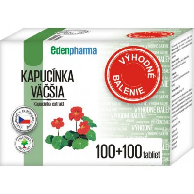 EDENPharma Kapucínka väčšia tablety 200 ks