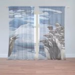 Záclony Tučňáci: 2 ks - 150x250 cm - Sablio – Hledejceny.cz