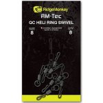 RidgeMonkey Rychlovýměnný Obratlík S Kroužkem Quick Change Heli Ring Swivel vel.11 – Zboží Dáma