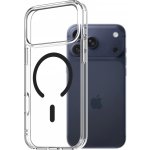 AlzaGuard Crystal Clear TPU Case Compatible with Magsafe pro iPhone 17 Pro Max černý AGD-PCMT479BV2 – Zboží Živě
