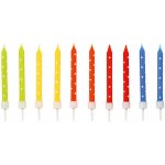 Amscan Dortové svíčky s držáky mix – Zboží Dáma