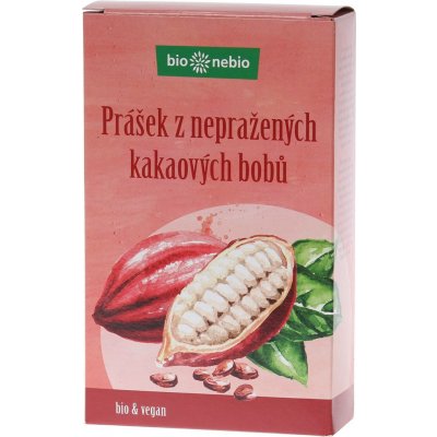 BioNebio Kakaový prášek odtučněný 150 g – Sleviste.cz