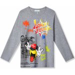 Kugo chlapecké tričko HC9312 šedý melír – Zboží Dáma