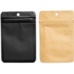 Qnubu Zip Sáček Black 3.5g, 8,5x13 cm (balení 50 ks) – Zboží Mobilmania