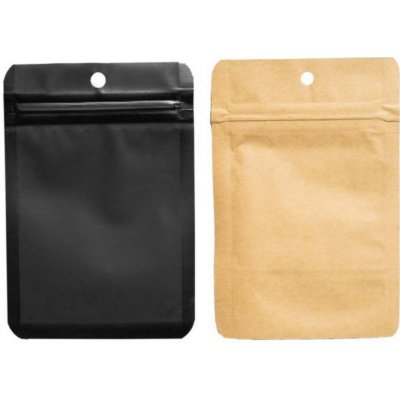 Qnubu Zip Sáček Black 3.5g, 8,5x13 cm (balení 50 ks) – Zboží Mobilmania