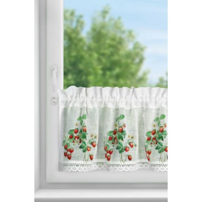EUROFIRANY KRÁTKÁ ZÁCLONA NA PÁSCE KSENÍ 150X30 CM VÍCEBAREVNÁ – Hledejceny.cz