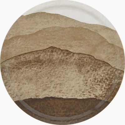 Marimekko Kulatý podnos Joiku Beige 46cm – Hledejceny.cz