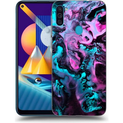 Pouzdro Picasee silikonové Samsung Galaxy M11 - Lean čiré – Zboží Mobilmania