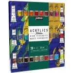 Pébéo akrylové barvy 30 ks 20 ml – Zboží Dáma