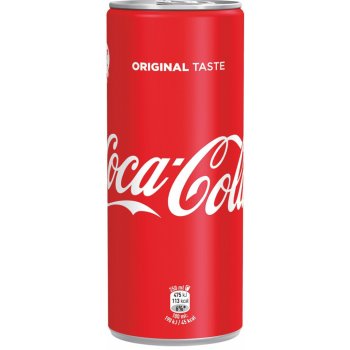 Coca Cola 0,25 l plech