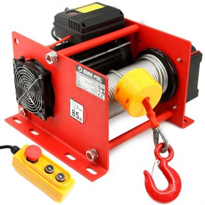 Elektrický lanový naviják 500/999 kg, 30 m, 230V MAR-POL, , , – Zboží Mobilmania