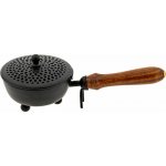 Nefertitis Kadidelnice železná s rukojetí Black magic NF54102 - ø cca 9,2 cm – Zboží Dáma
