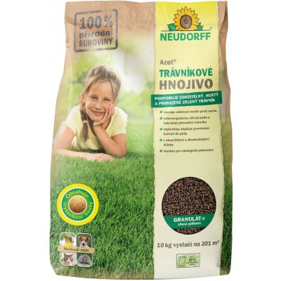 Hnojivo Azet Neudorff - pro trávník s mykorhizou 10 kg – Zboží Mobilmania