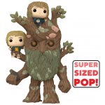 Funko Super Sized POP! 1579 Lord of the Rings Treebeard With Merry Pipin – Zboží Mobilmania