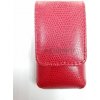 Pouzdro a kryt na mobilní telefon Pouzdro Redpoint kožené svislé - červené 45x85 mm