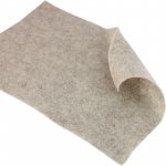 Plsť (filc) 20x30cm - 1mm - různé barvy Plst - filc 20x30cm: 1452 Béžová - přírodní žíhaná – Hledejceny.cz