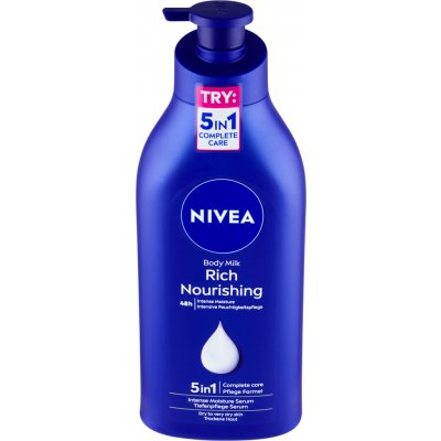 Nivea Body Milk výživné tělové mléko velmi suchá pokožka 625 ml – Zboží Mobilmania