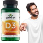 Swanson High Potency Vitamin D3 400 IU 250 kapslí – Hledejceny.cz