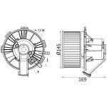 vnitřní ventilátor MAHLE ORIGINAL AB 89 000S (AB89000S) | Zboží Auto